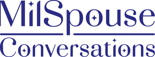 A black and blue logo for sports conversation.