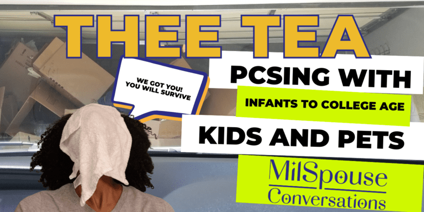 A Conversation About PCSing With Kids and Pets