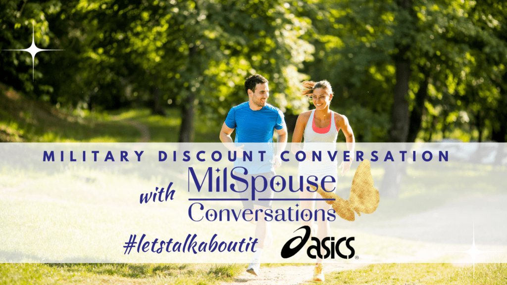 Asics military discount milspouse conversations